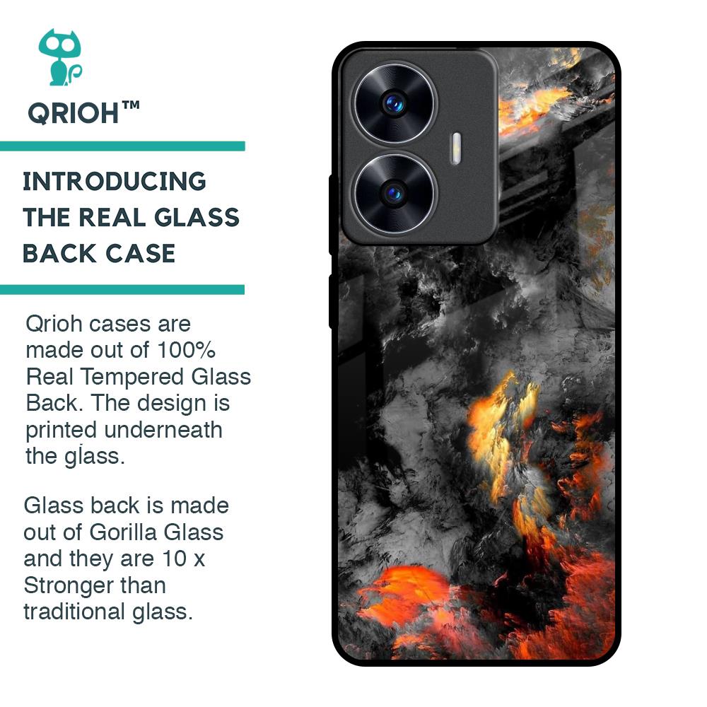 Lava Explode Glass Case for Realme C55