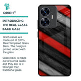 Soft Wooden Texture Glass Case for Realme C55