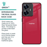 Solo Maroon Glass case for Realme C55