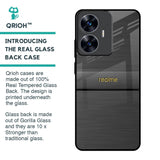 Grey Metallic Glass Case For Realme C55