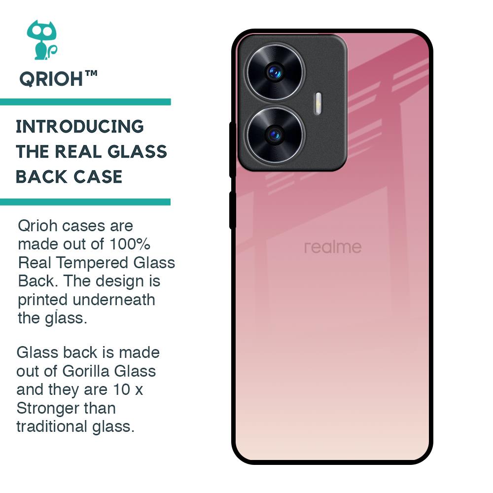 Blooming Pink Glass Case for Realme C55
