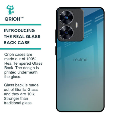 Sea Theme Gradient Glass Case for Realme C55