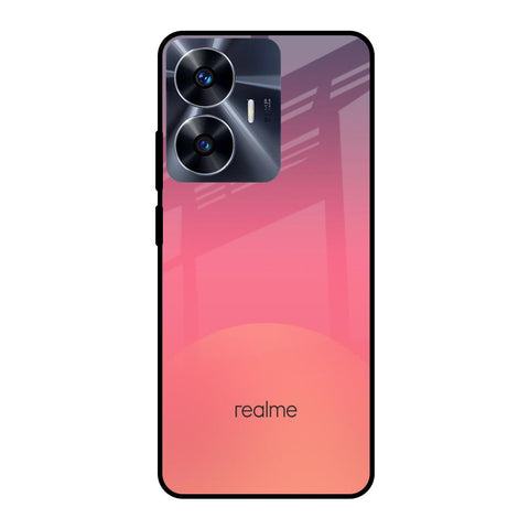 Sunset Orange Realme C55 Glass Cases & Covers Online
