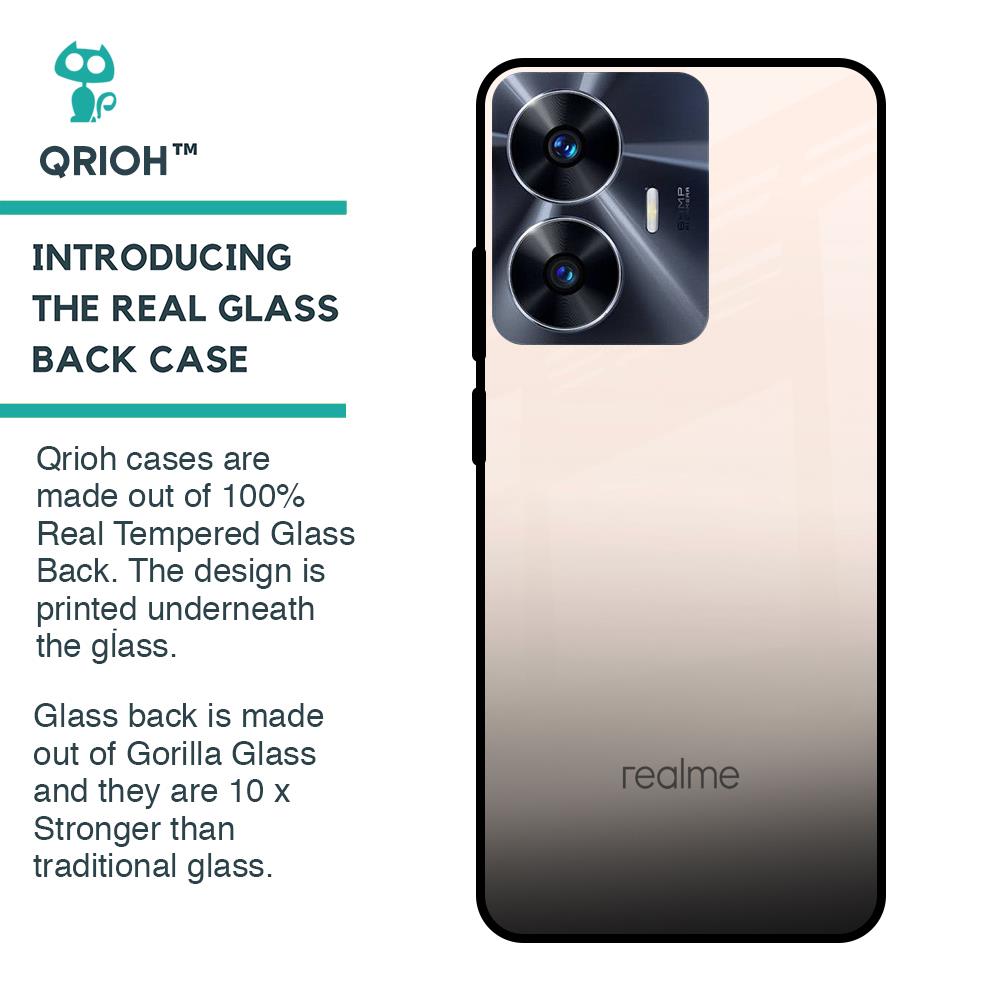 Dove Gradient Glass Case for Realme C55