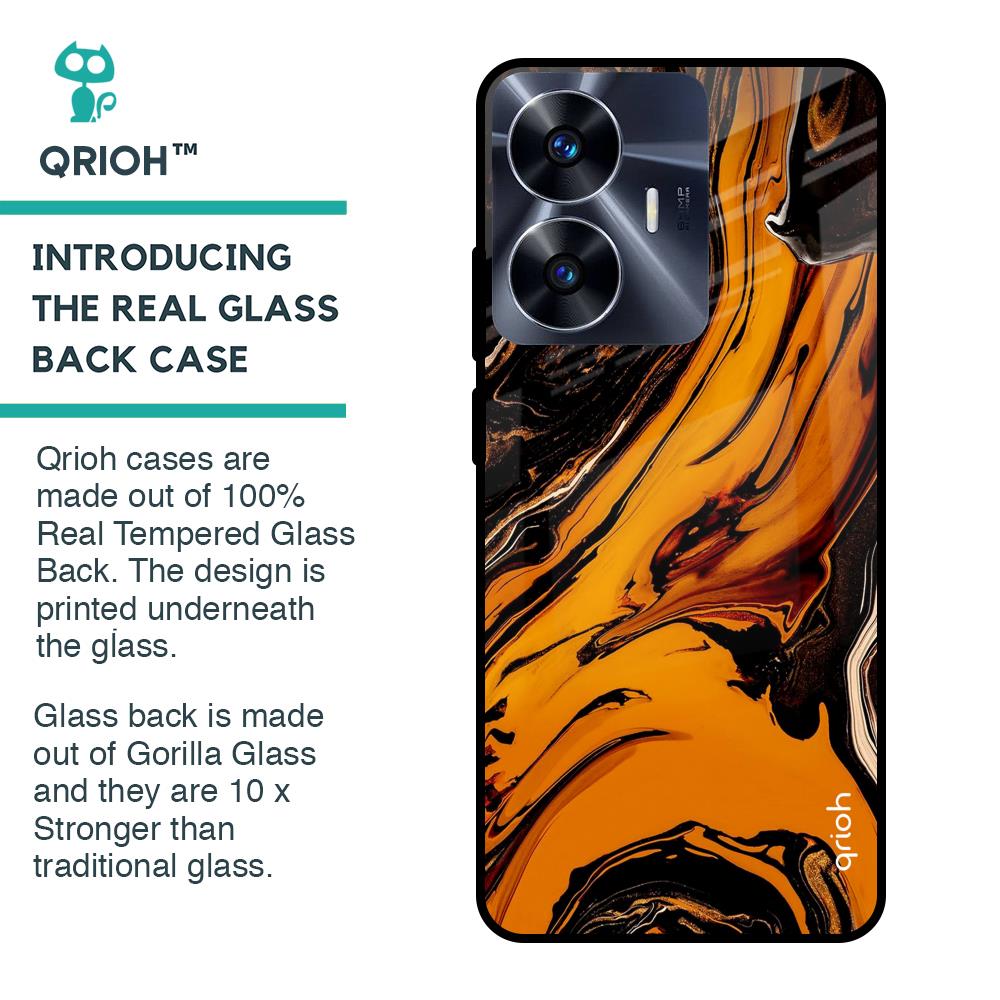 Secret Vapor Glass Case for Realme C55