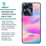 Colorful Waves Glass case for Realme C55
