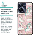 Balloon Unicorn Glass case for Realme C55