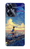 Riding Bicycle to Dreamland Realme C55 Back Cover