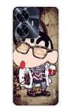 Nerdy Shinchan Realme C55 Back Cover