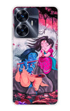 Radha Krishna Art Realme C55 Back Cover