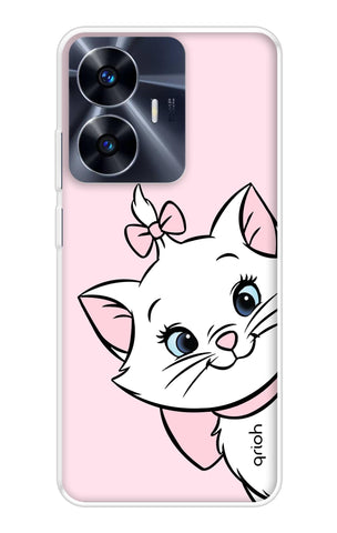 Cute Kitty Realme C55 Back Cover