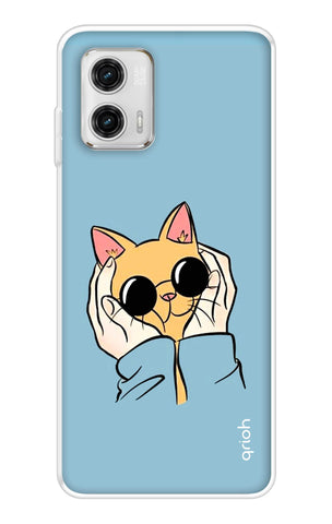 Attitude Cat Motorola G73 5G Back Cover