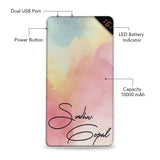 Watercolor Artwork Customized Power Bank