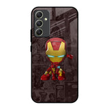 Angry Baby Super Hero Samsung Galaxy A34 5G Glass Back Cover Online