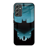 Cyan Bat Samsung Galaxy A34 5G Glass Back Cover Online