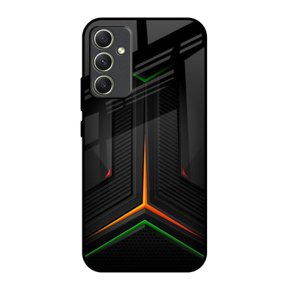 Modern Ultra Chevron Samsung Galaxy A34 5G Glass Back Cover Online
