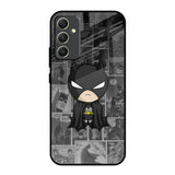Cartoon Art Samsung Galaxy A34 5G Glass Back Cover Online