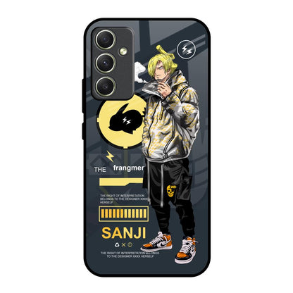 Cool Sanji Samsung Galaxy A34 5G Glass Back Cover Online