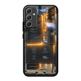 Glow Up Skeleton Samsung Galaxy A34 5G Glass Back Cover Online