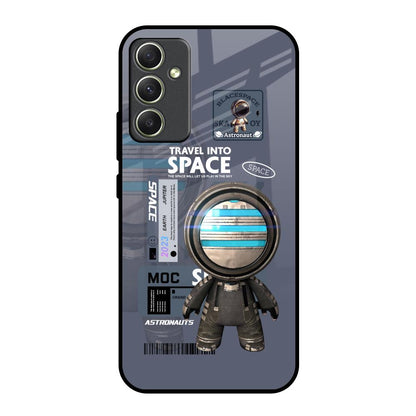 Space Travel Samsung Galaxy A34 5G Glass Back Cover Online