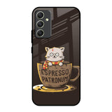 Tea With Kitty Samsung Galaxy A34 5G Glass Back Cover Online