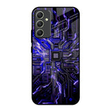Techno Color Pattern Samsung Galaxy A34 5G Glass Back Cover Online