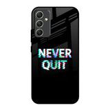 Never Quit Samsung Galaxy A34 5G Glass Back Cover Online