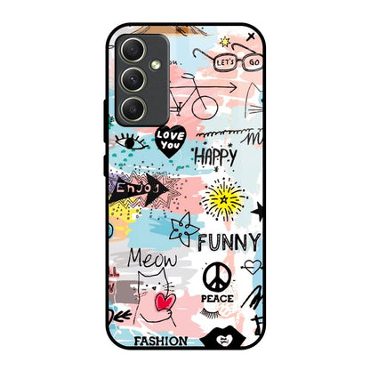 Just For You Samsung Galaxy A34 5G Glass Back Cover Online