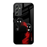 Shadow Character Samsung Galaxy A34 5G Glass Back Cover Online