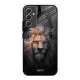 Devil Lion Samsung Galaxy A34 5G Glass Back Cover Online