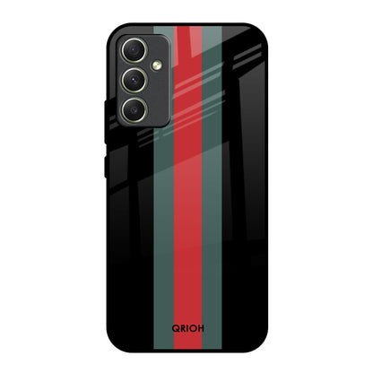 Vertical Stripes Samsung Galaxy A34 5G Glass Back Cover Online