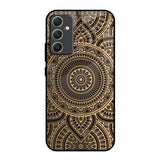 Luxury Mandala Samsung Galaxy A34 5G Glass Back Cover Online