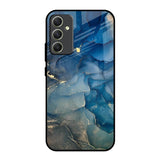 Blue Cool Marble Samsung Galaxy A34 5G Glass Back Cover Online