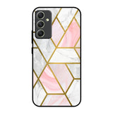 Geometrical Marble Samsung Galaxy A34 5G Glass Back Cover Online