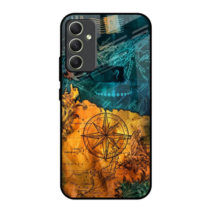 Architecture Map Samsung Galaxy A34 5G Glass Back Cover Online