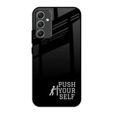 Push Your Self Samsung Galaxy A34 5G Glass Back Cover Online