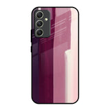Brush Stroke Art Samsung Galaxy A34 5G Glass Back Cover Online