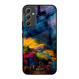 Multicolor Oil Painting Samsung Galaxy A34 5G Glass Back Cover Online