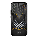 Black Warrior Samsung Galaxy A34 5G Glass Back Cover Online