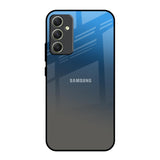 Blue Grey Ombre Samsung Galaxy A34 5G Glass Back Cover Online
