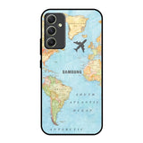 Fly Around The World Samsung Galaxy A34 5G Glass Back Cover Online