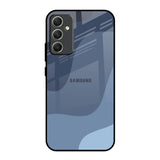 Navy Blue Ombre Samsung Galaxy A34 5G Glass Back Cover Online