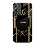 Sacred Logo Samsung Galaxy A34 5G Glass Back Cover Online