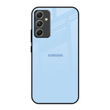 Pastel Sky Blue Samsung Galaxy A34 5G Glass Back Cover Online