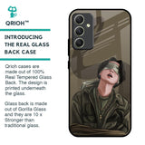 Blind Fold Glass Case for Samsung Galaxy A34 5G