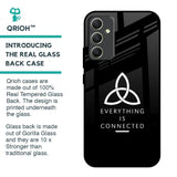 Everything Is Connected Glass Case for Samsung Galaxy A34 5G
