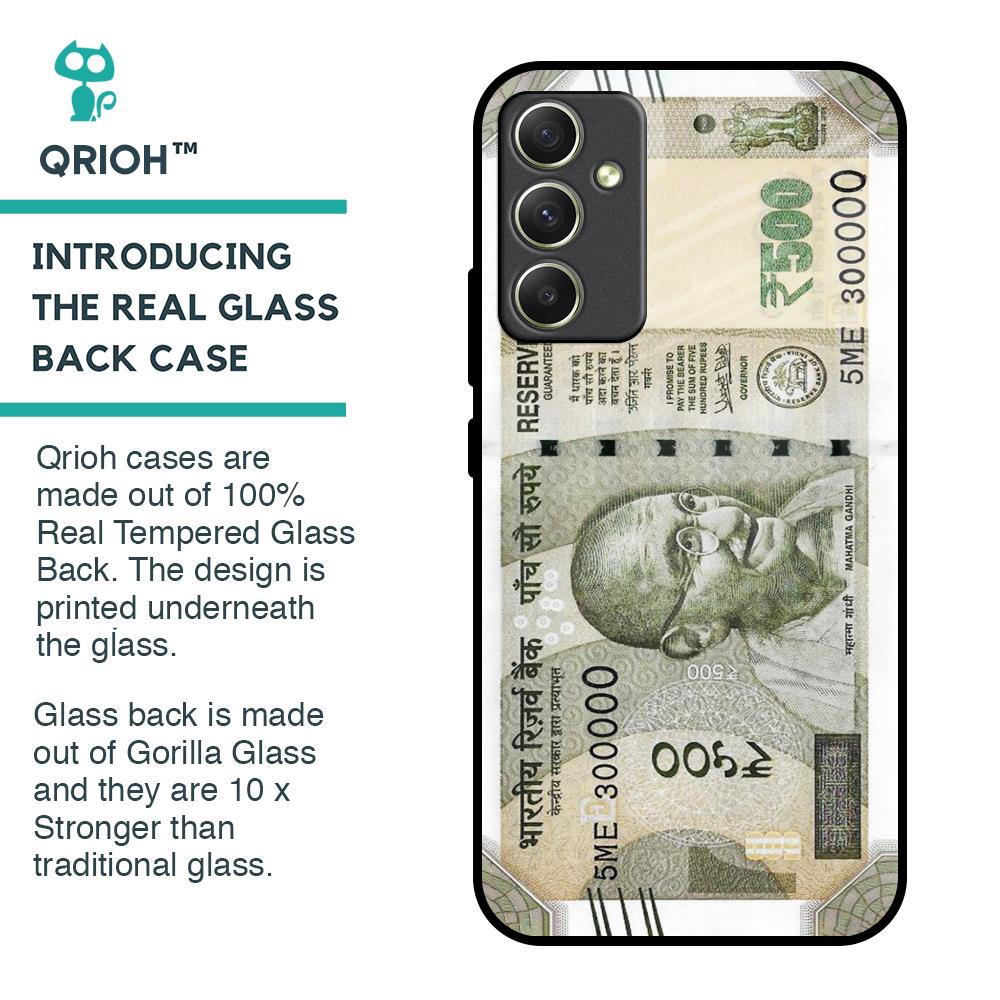 Cash Mantra Glass Case for Samsung Galaxy A34 5G