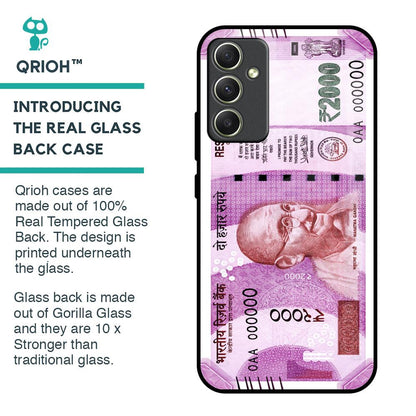 Stock Out Currency Glass Case for Samsung Galaxy A34 5G