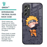 Orange Chubby Glass Case for Samsung Galaxy A34 5G