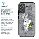 Cute Baby Bunny Glass Case for Samsung Galaxy A34 5G